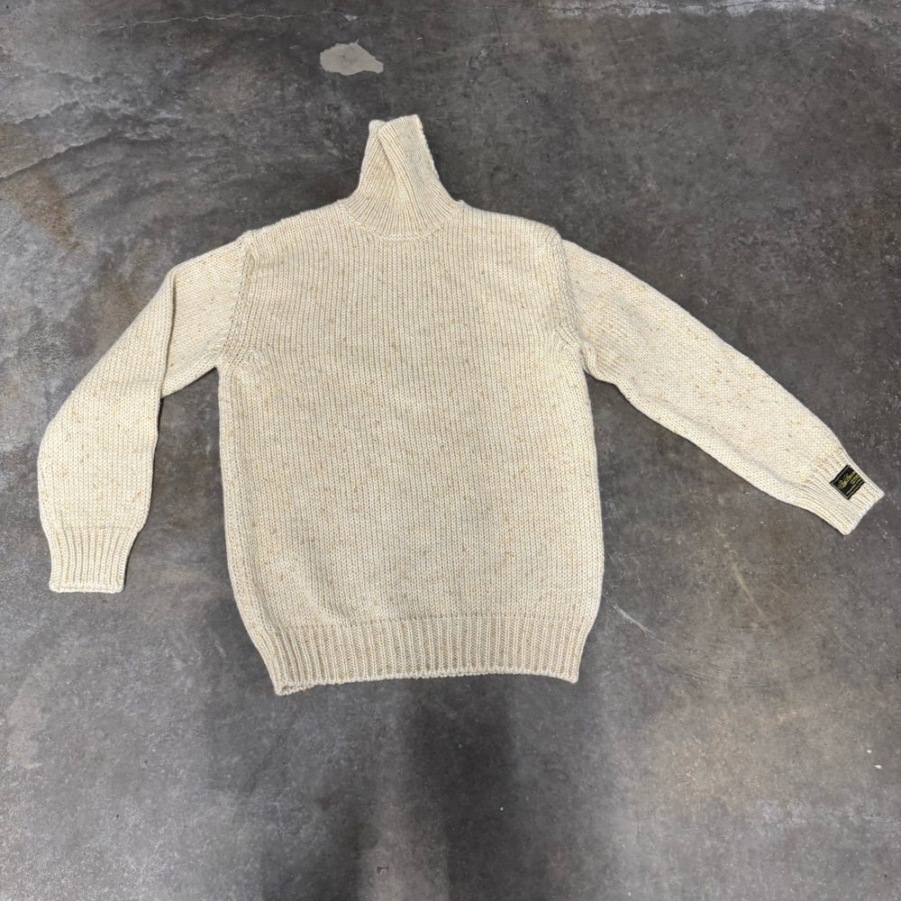 Men's Cream Sweater RAF Simmons XS pullover